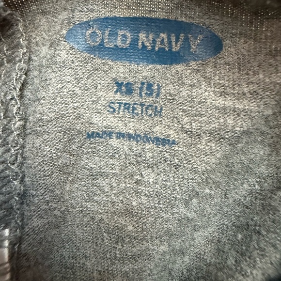 Old Navy Charcoal Leggings with Ankle Crisscross - Picture 3 of 4